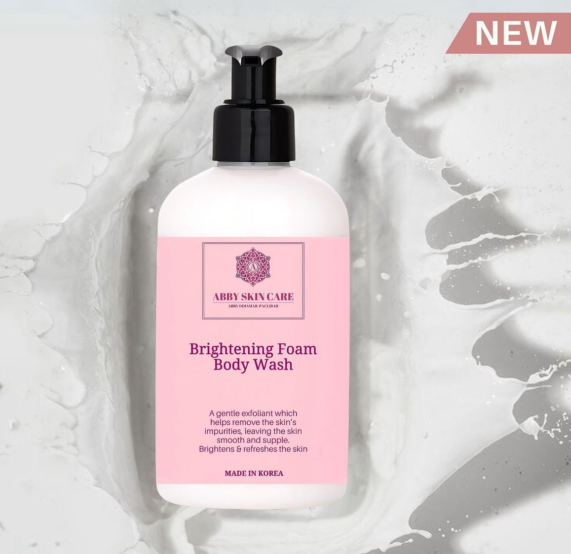BRIGHTENING FOAM BODY WASH