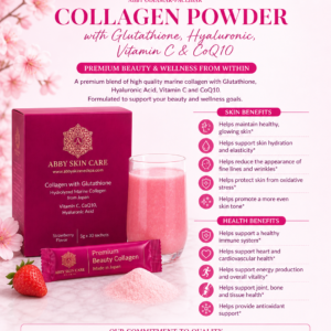 Collagen Powder with Glutathione 30 day supply