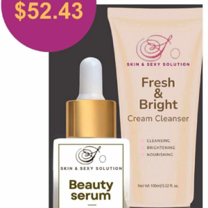 Fresh & Bright Cleanser and Beauty Serum