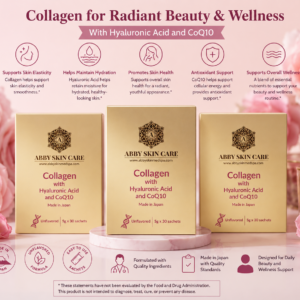 Premium Collagen With Potent Hyaluronic Acid + CoQ10 — 3 Month Supply