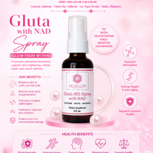 Gluta MD spray with NAD+